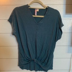 Alya Blue Striped Shirt